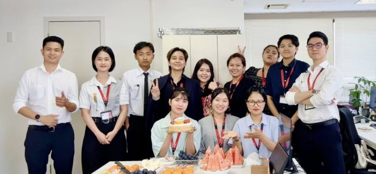 🎉社員のお誕生日をお祝いします🎂