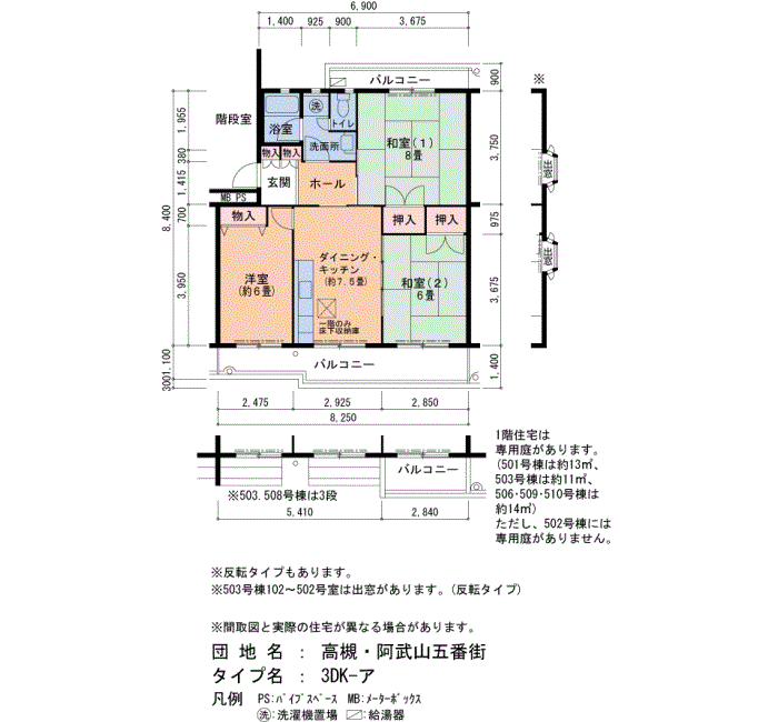 506号棟 403号室