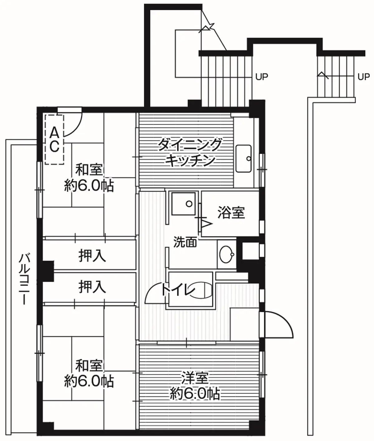 3-301 南東向き(3号棟 / 3階部分)