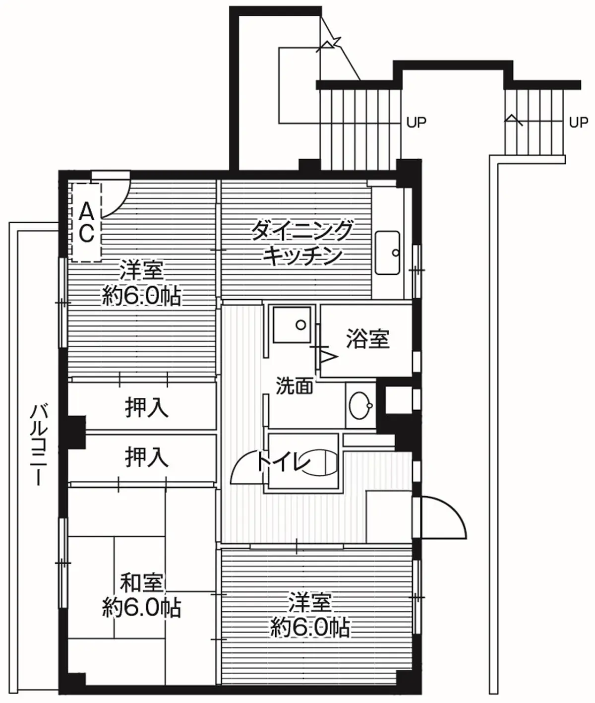 4-101 南東向き(4号棟 / 1階部分)