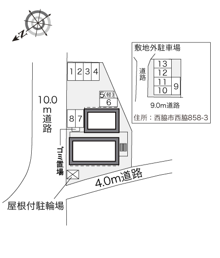 レオパレス西脇ウチダ5号館