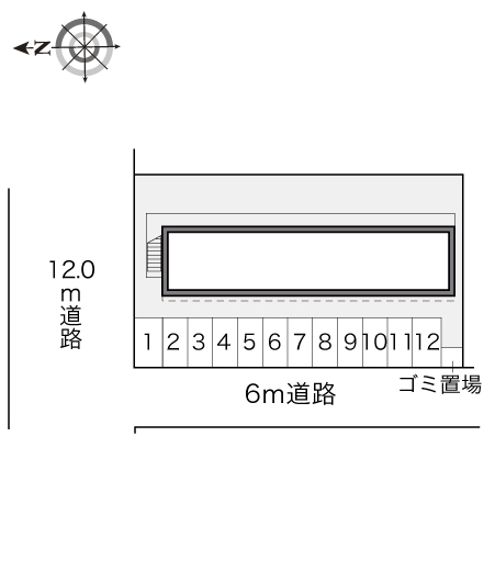 レオパレスグリーン青毛