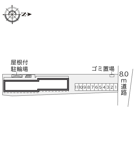 レオパレスメゾンエトワール桂南