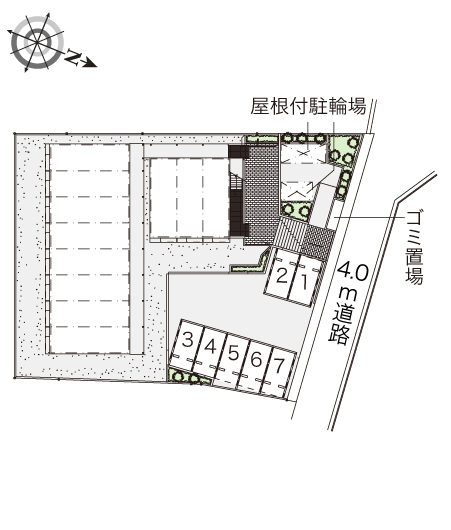 レオパレスエクレール　K