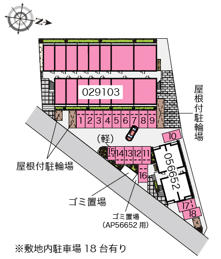 レオパレスパーシモン　辻子
