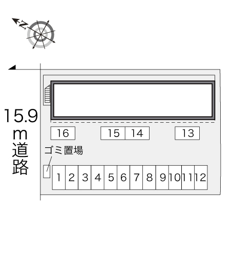 レオパレスむさし野K