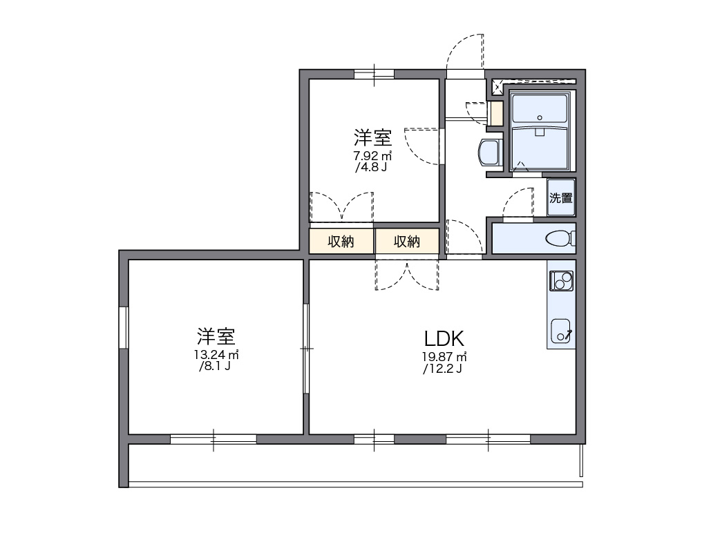 2LDK
